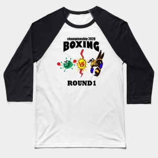 Murder hornets vs virus Baseball T-Shirt